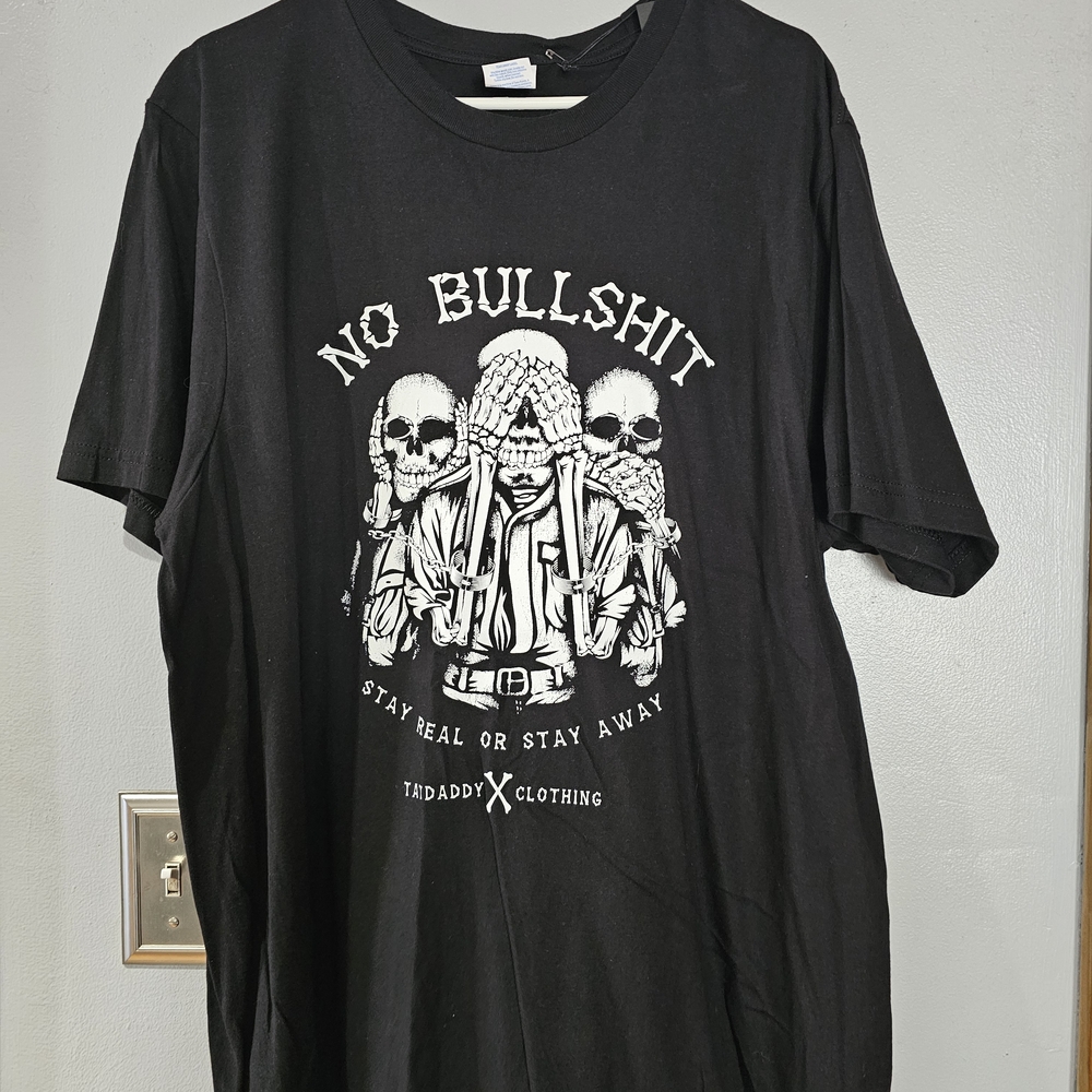 Black Graphic Tee - Bold Statement Shirt